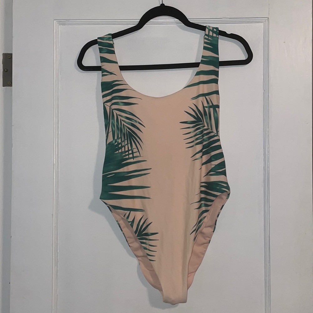 Aerie Tropical One Piece. Size L.